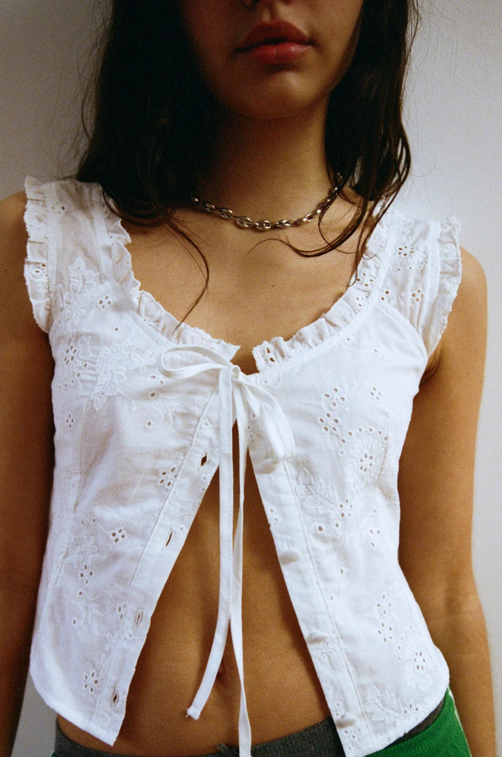 Many Many Clothes – The Delilah Corset | White