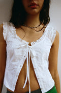 Many Many Clothes – The Delilah Corset | White