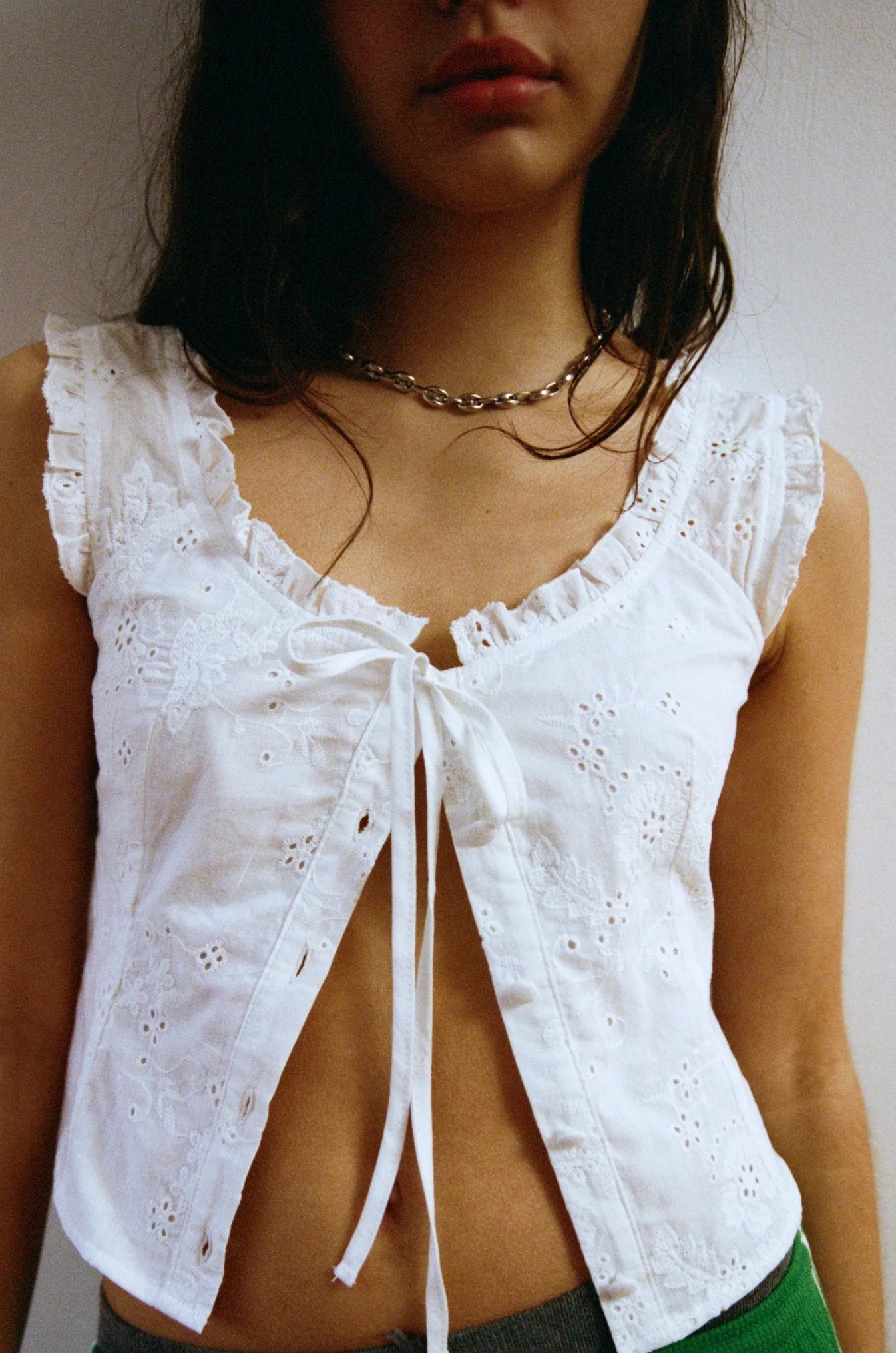 Many Many Clothes – The Delilah Corset | White