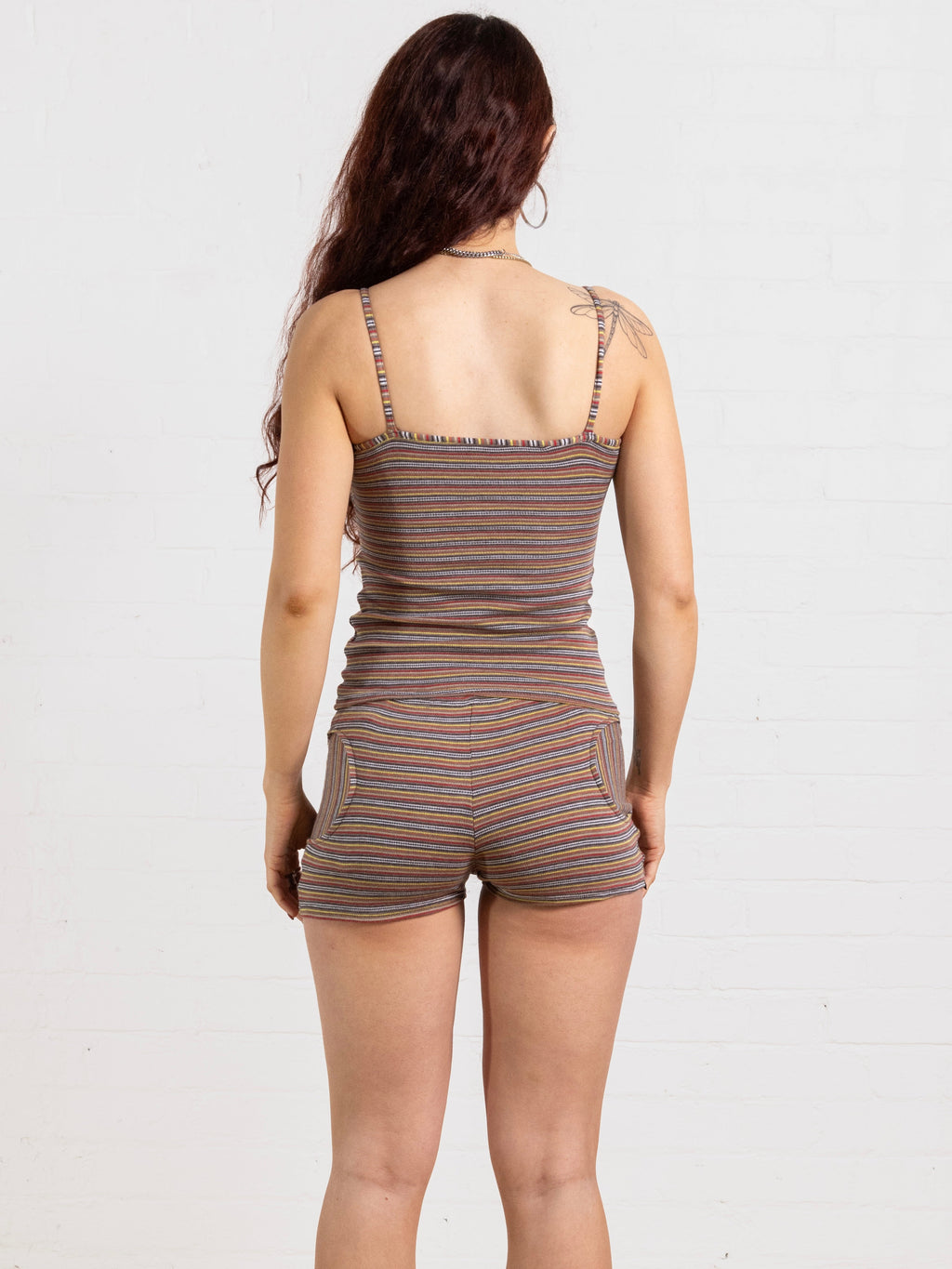 K&R London – Dylan Top | Warm Stripe