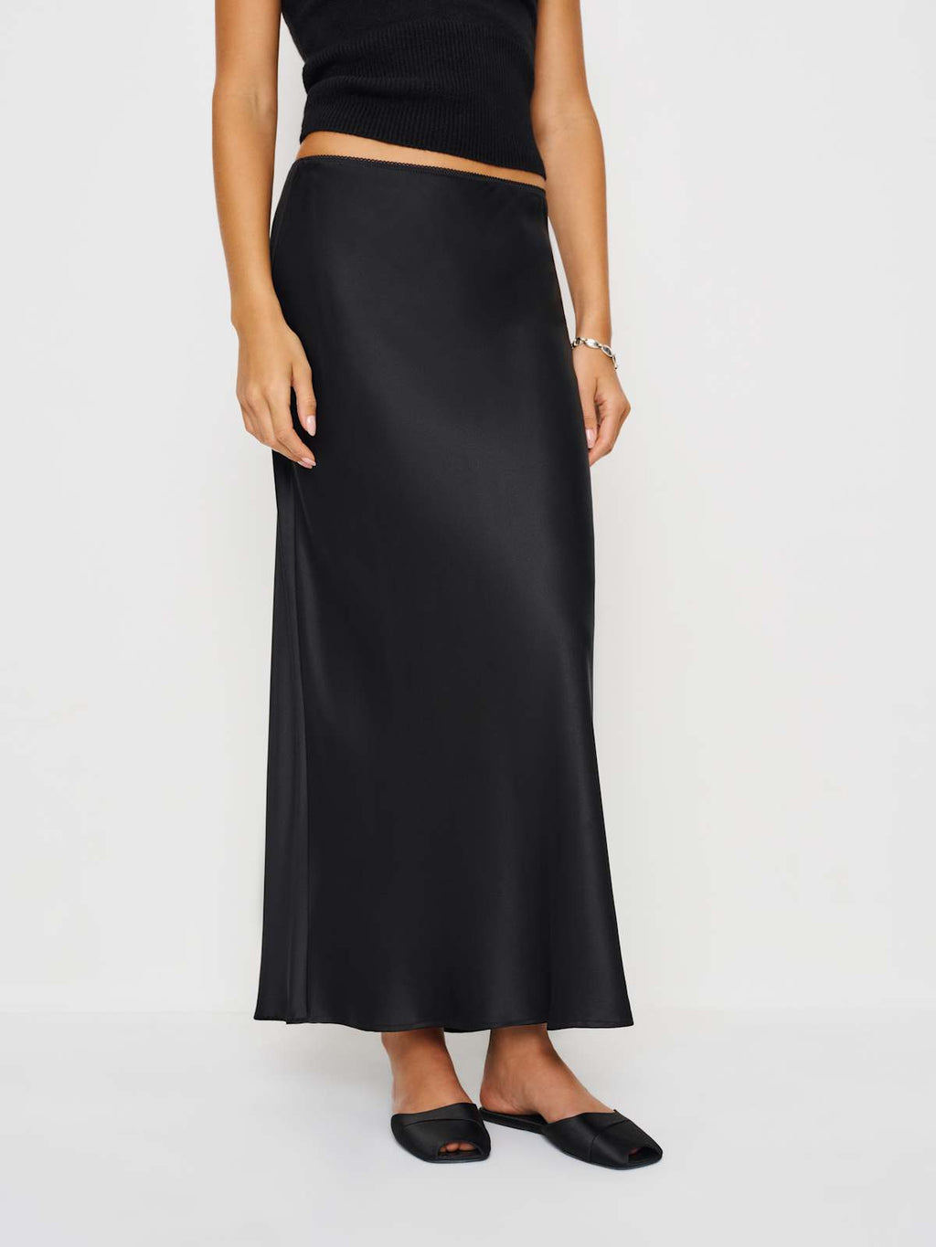 Reformation – Layla Silk Maxi Skirt