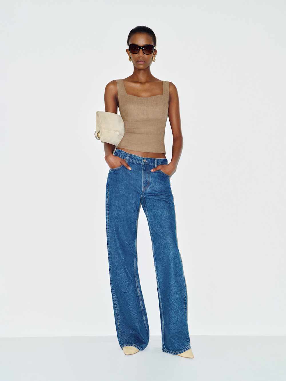 Reformation – Clarence Linen Top