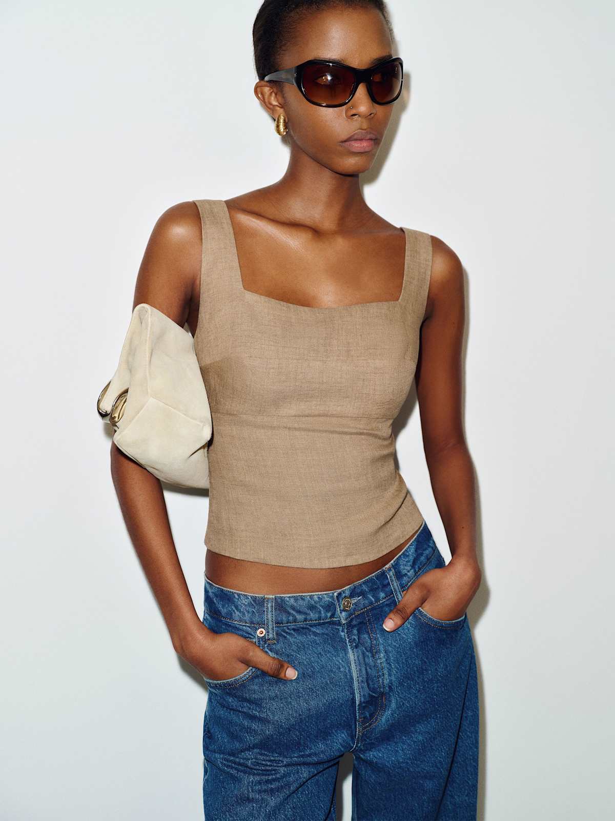 Reformation – Clarence Linen Top