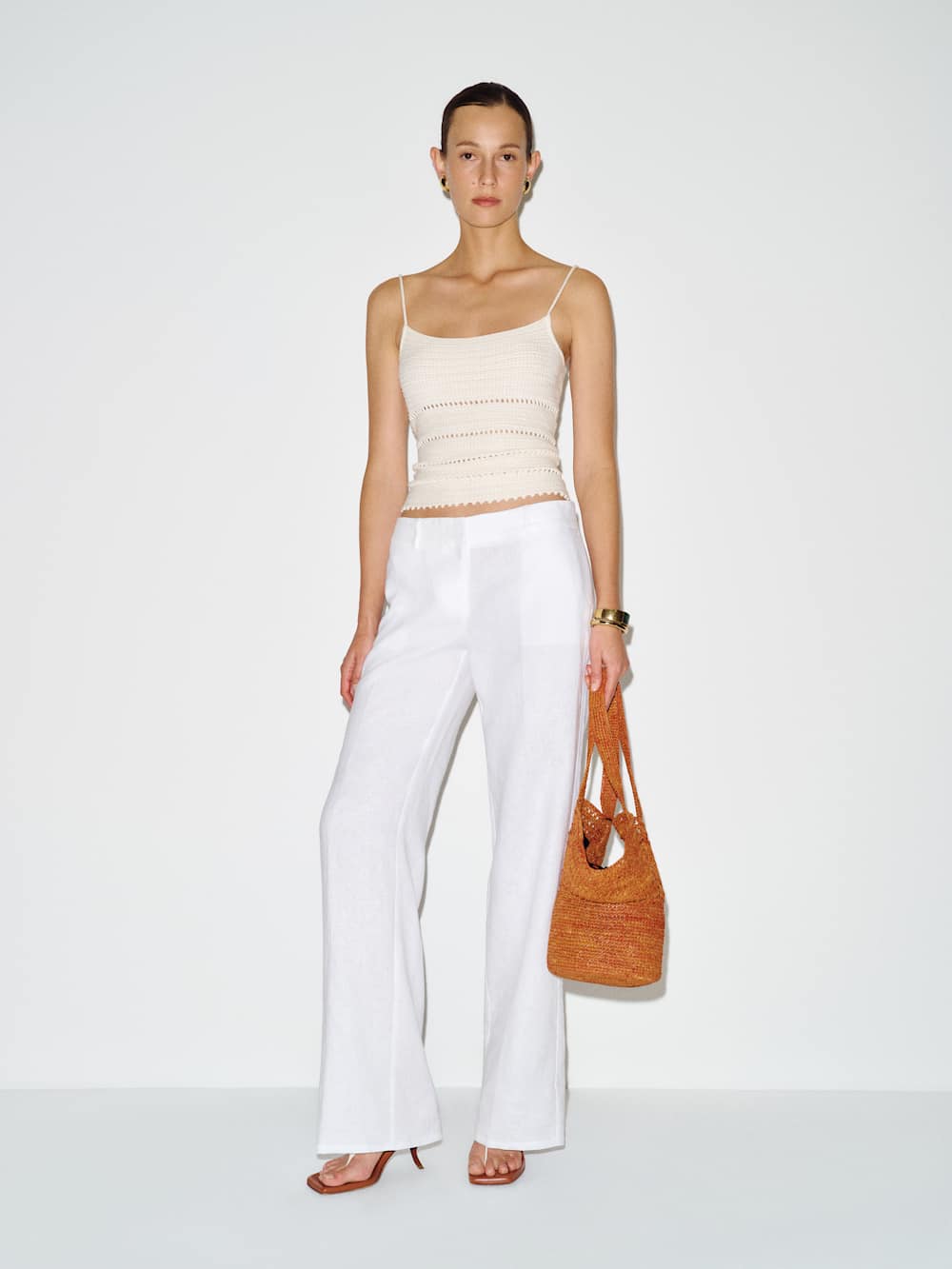Reformation – Gisele Low Rise Linen Pant