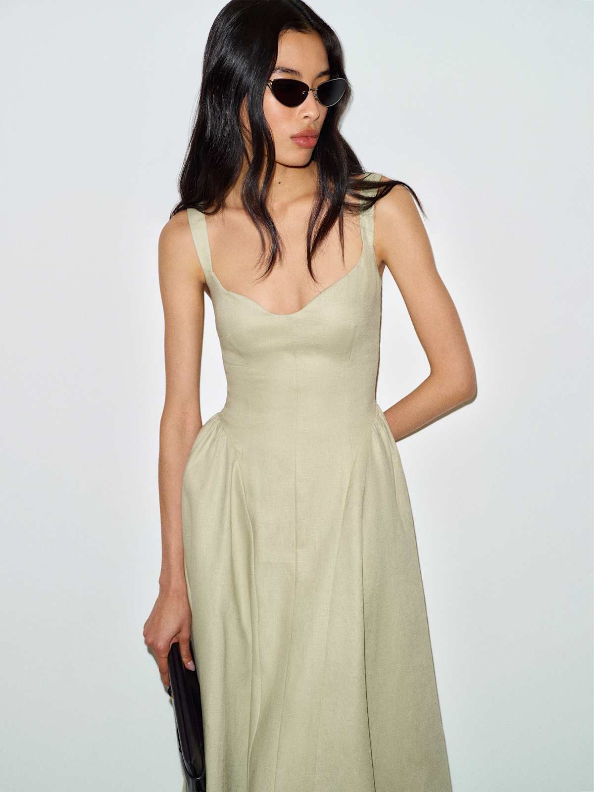 Reformation – Birdie Linen Maxi Dress
