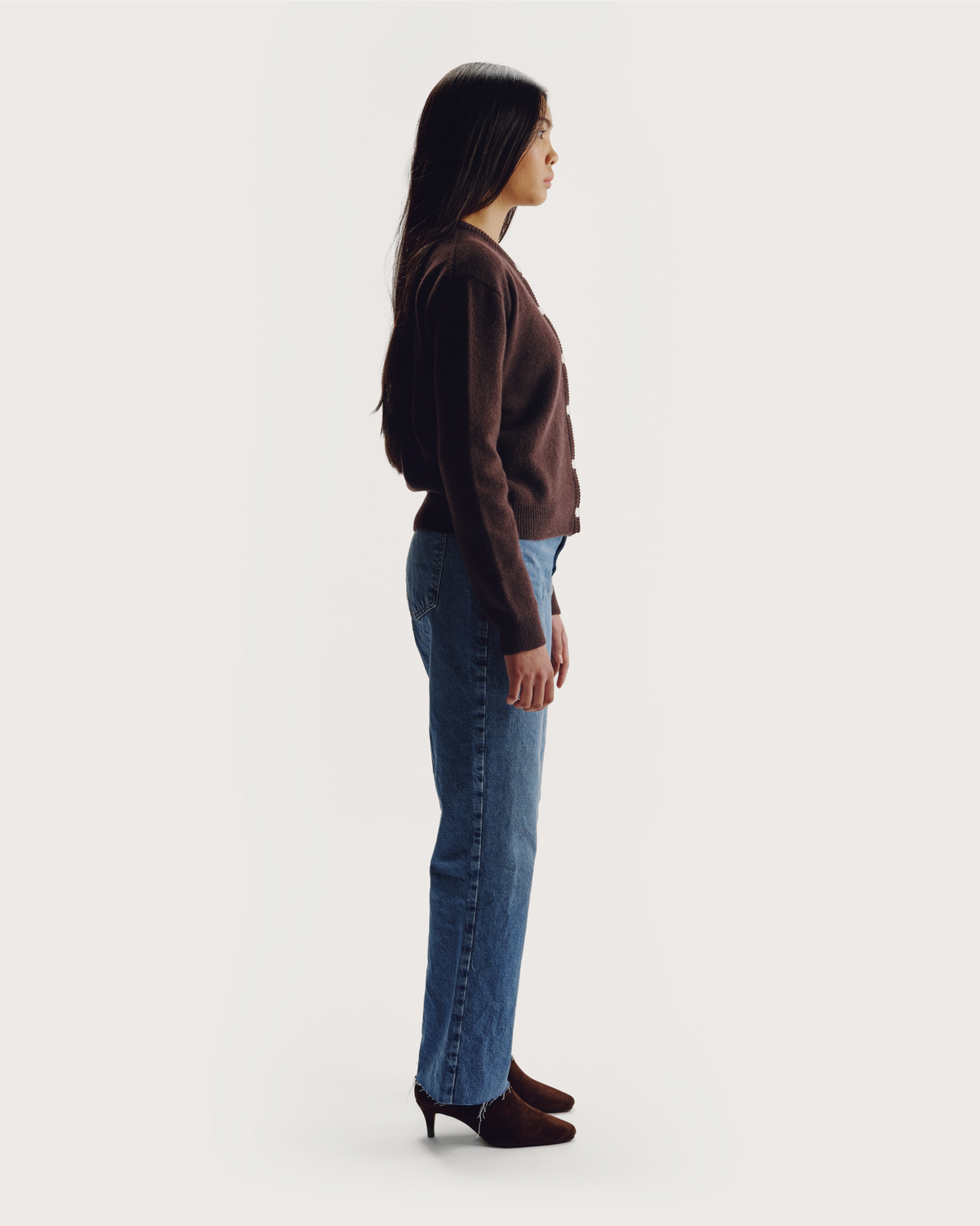 THEGATHER – Exclusive Port Poppy Cardigan