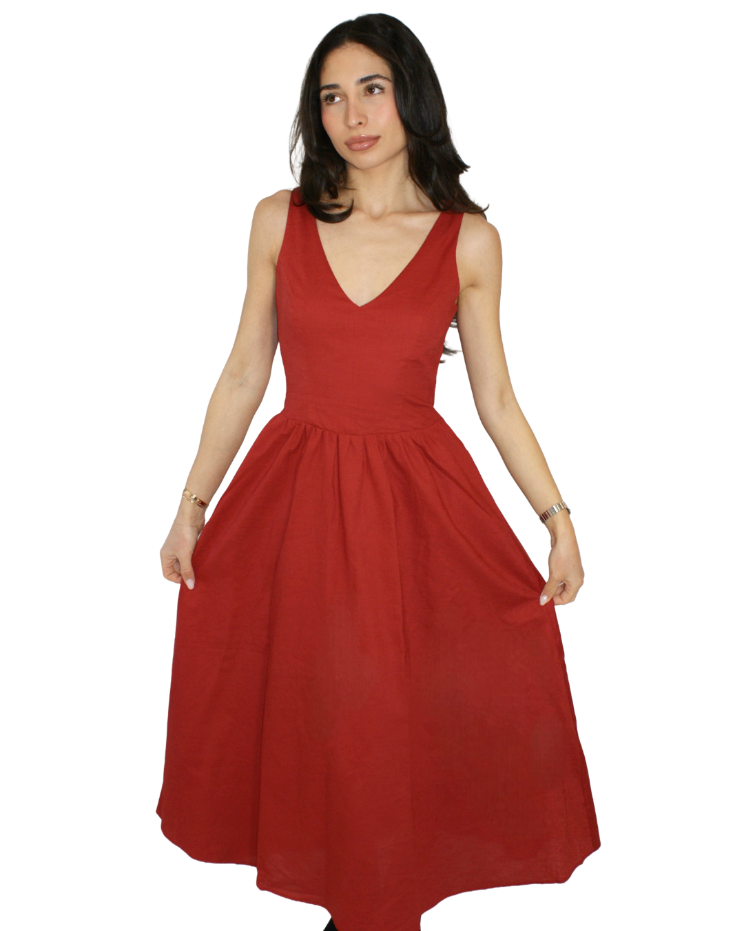 Vanilla and Honey – Kate Linen Dress