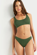 Vitamin A – Coast Cotton Bralette Bikini Set