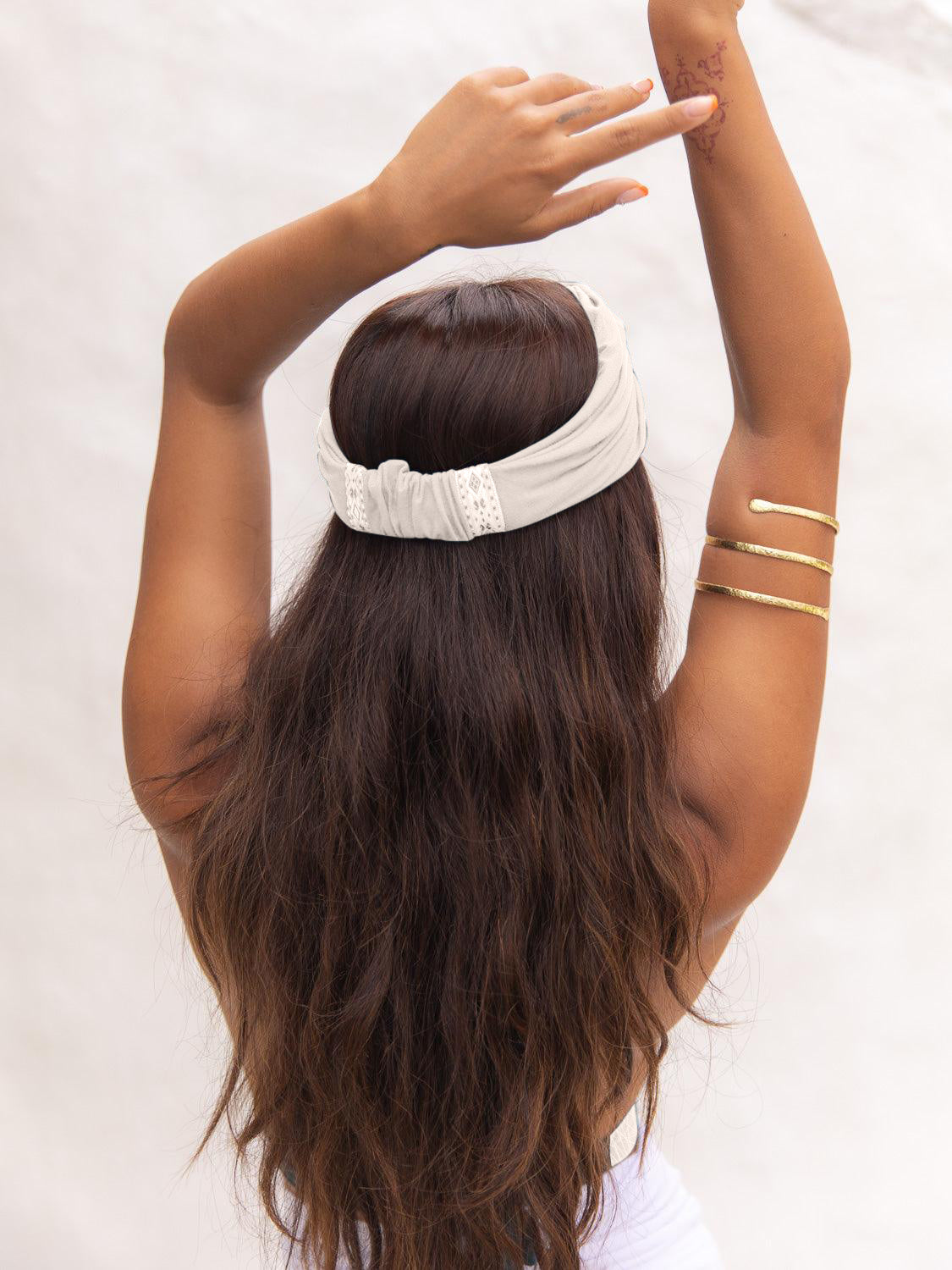 MAJ Headwrap in Sandy Pearl — The Royal Codes