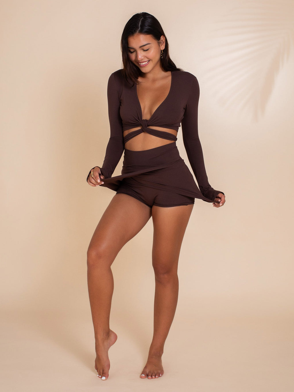 Demi + Juliette Set in Cacao — The Royal Codes