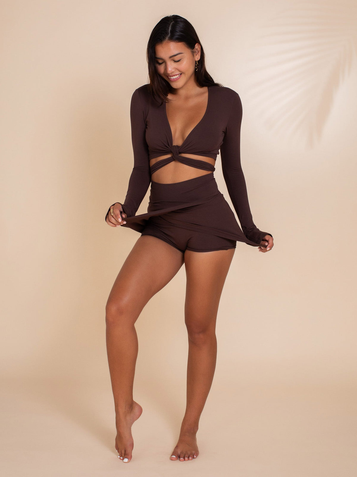 Demi + Juliette Set in Cacao — The Royal Codes