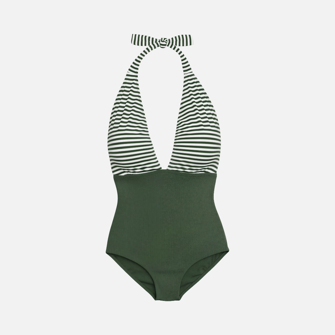Pure Earth Collection – Women's Swimming Costume | Green