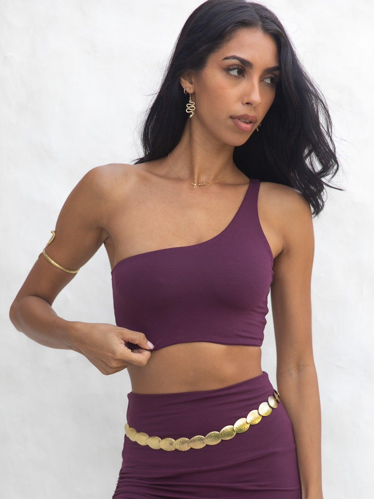 Zahra Top in Amethyst Purple — The Royal Codes