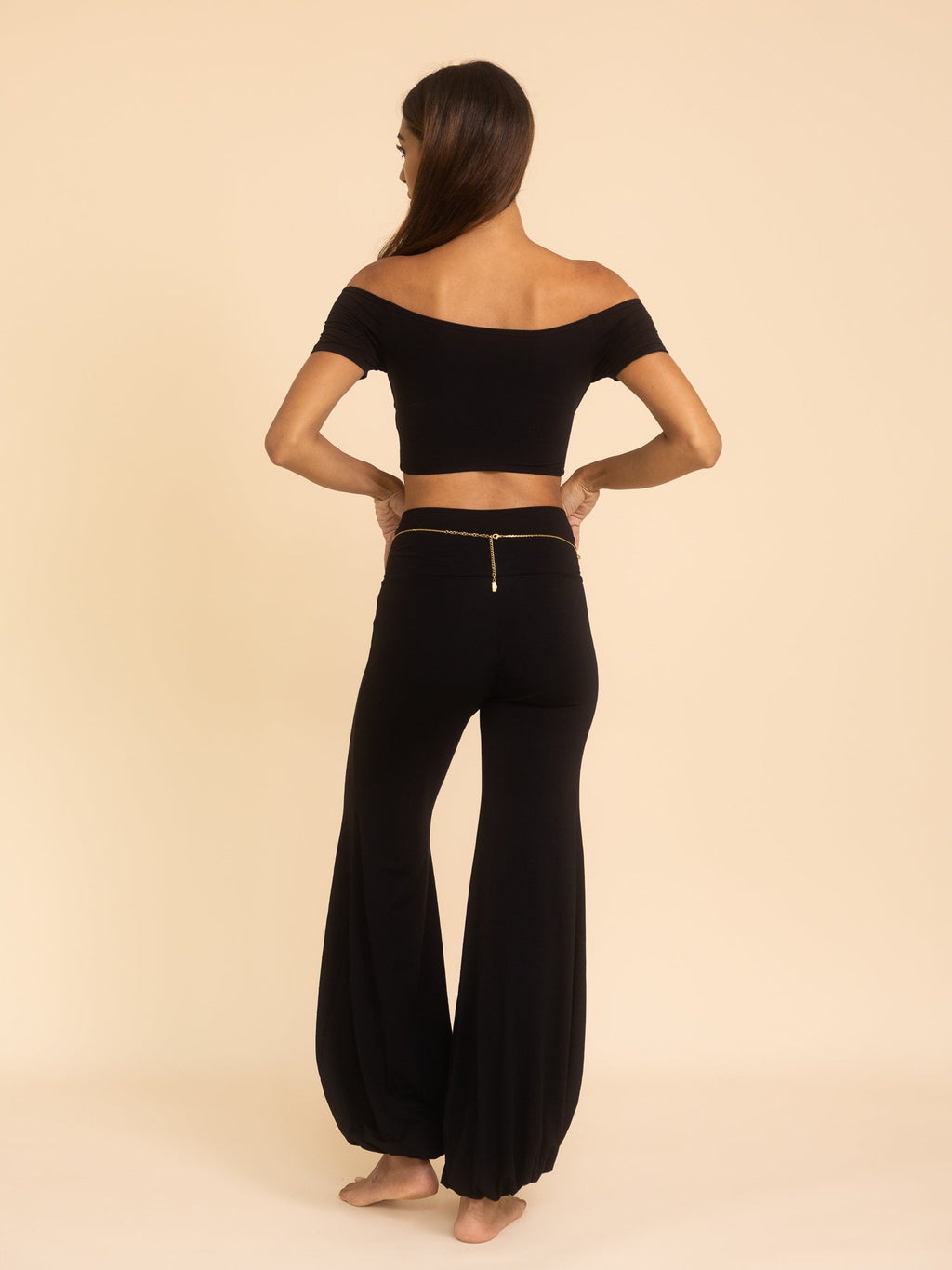 Savaya Top in Black Onyx — The Royal Codes