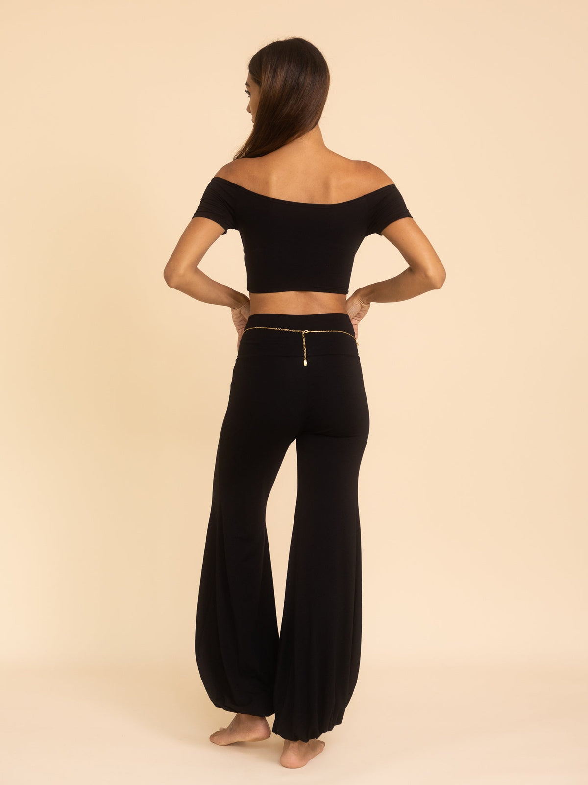 Savaya Top in Black Onyx — The Royal Codes