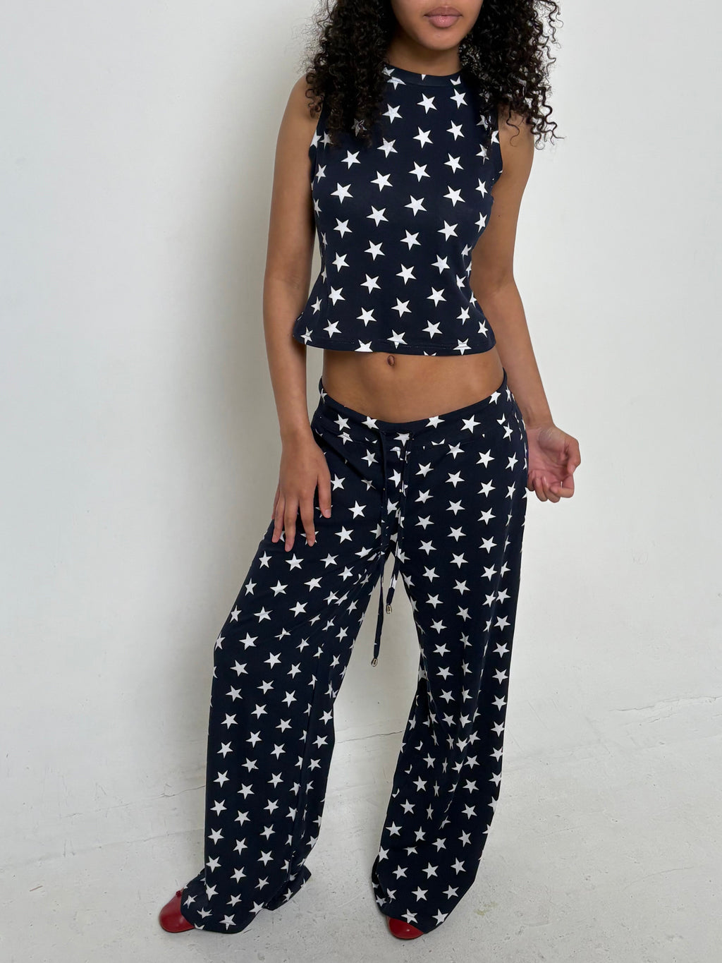 Many Many Clothes – The Cassidy Tank | Navy Star