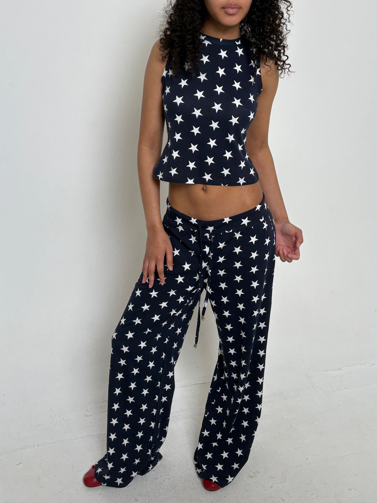 Many Many Clothes – The Cassidy Tank | Navy Star