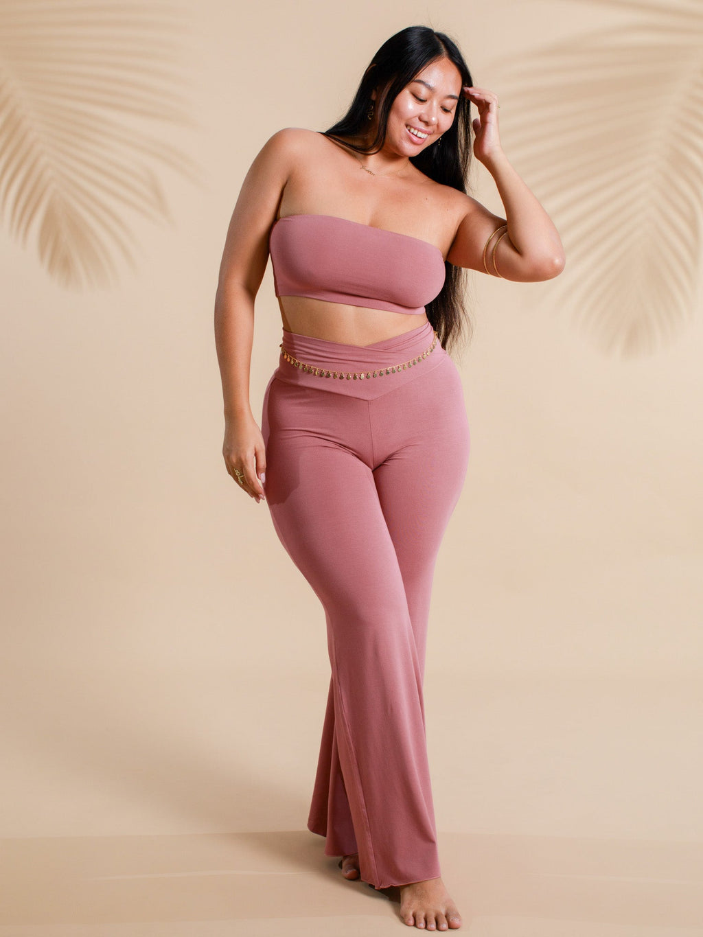 Bandito Top in Dusty Rose — The Royal Codes