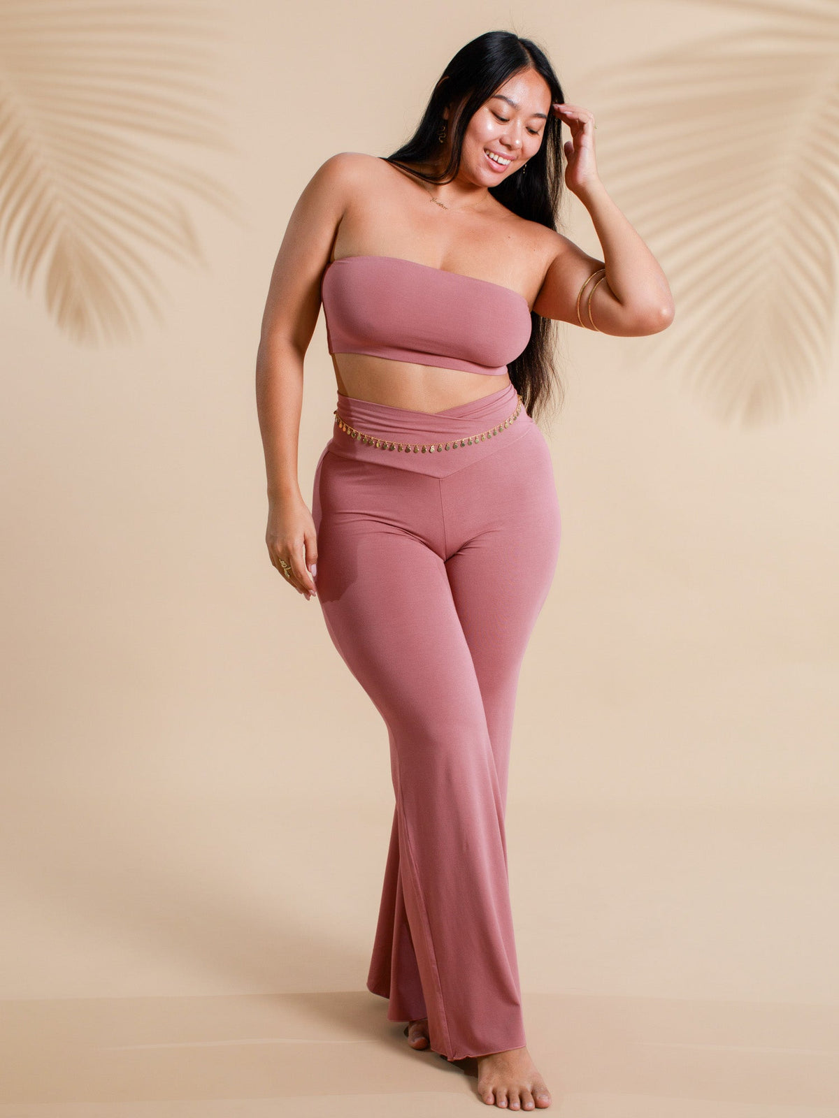 Bandito Top in Dusty Rose — The Royal Codes