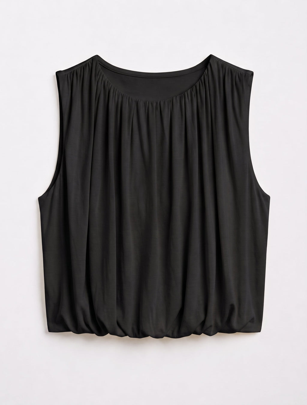 Ninety Percent – Koa Puff Ball Hem Top