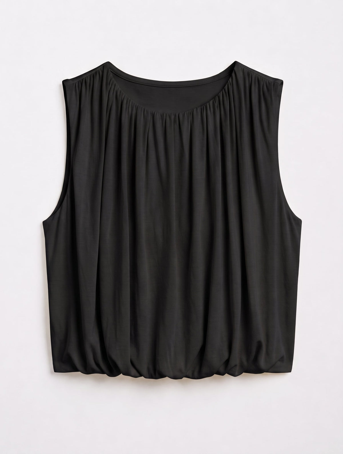 Ninety Percent – Koa Puff Ball Hem Top