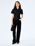 OMNES – Merida Blouse | Black Cotton