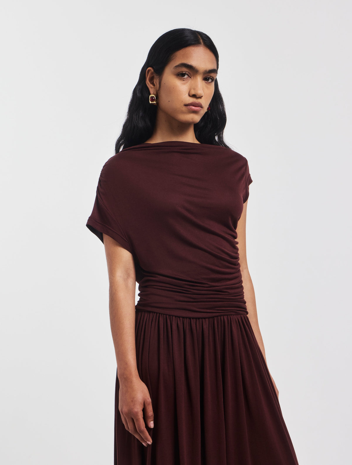 Ninety Percent – Priam Draped Dress