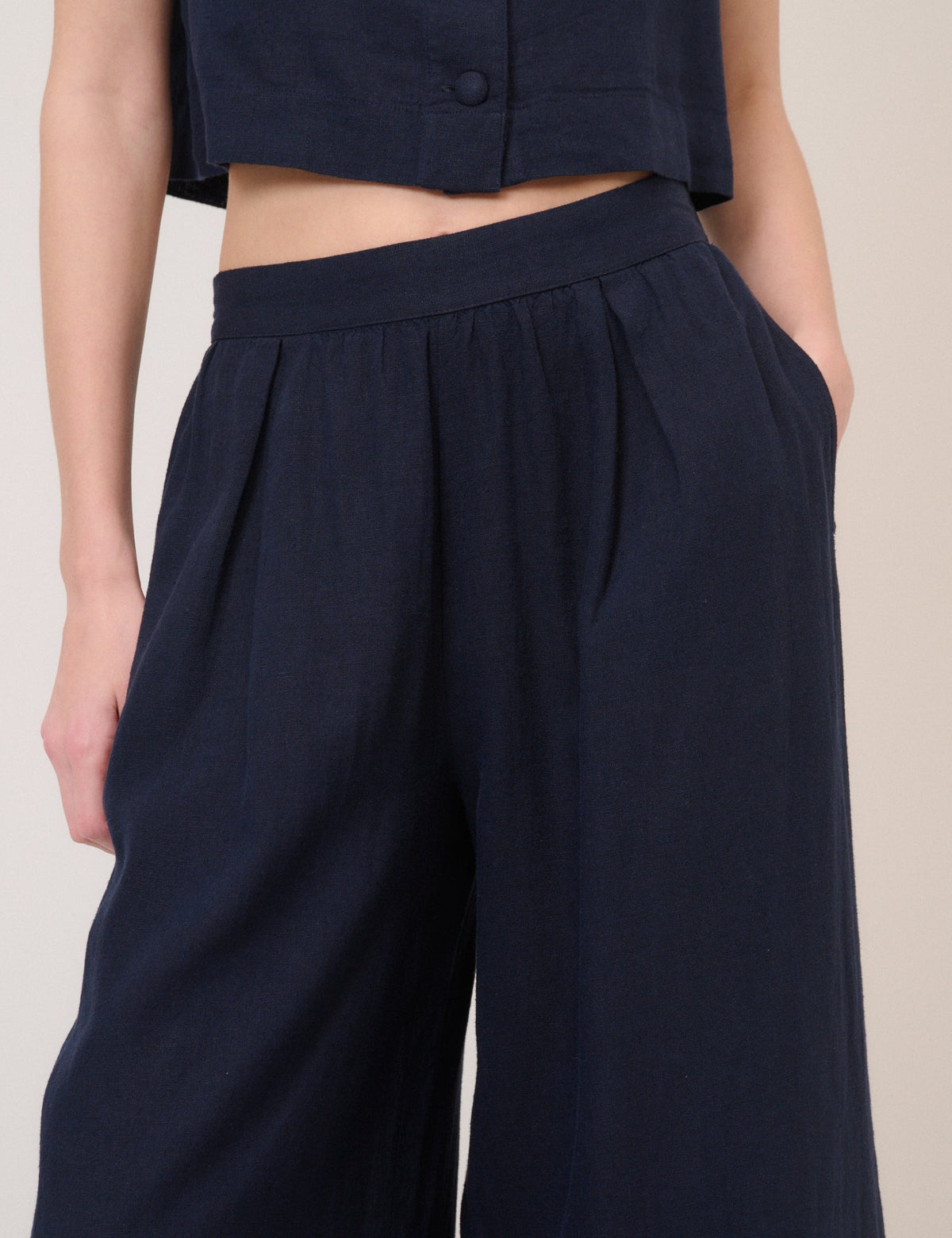 Nobody's Child Navy Jerrow Trousers