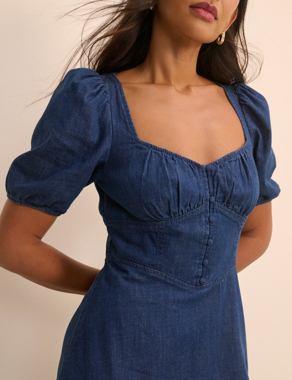 Nobody's Child Tulla Midi Denim Dress