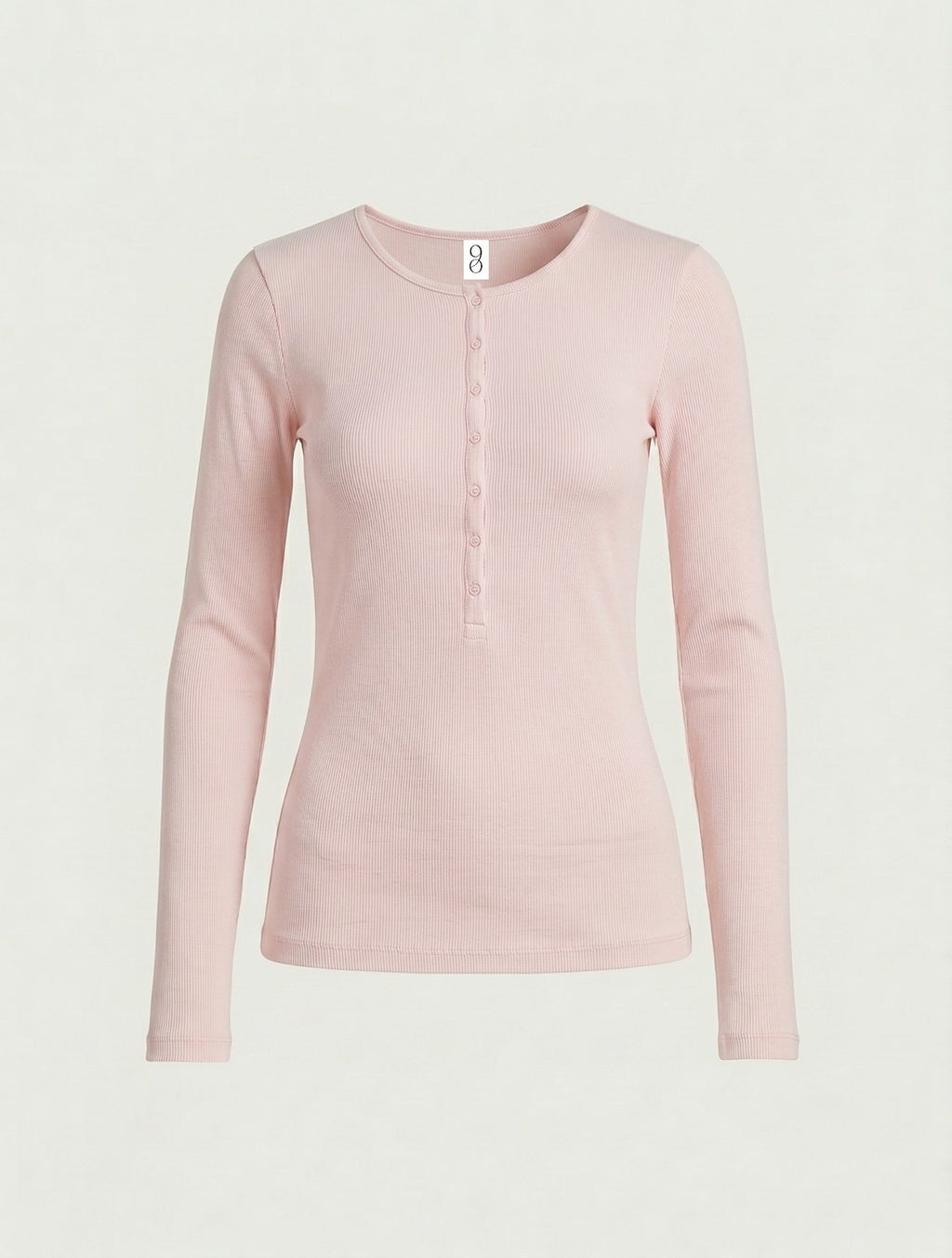 Ninety Percent – Classic Rib Henley
