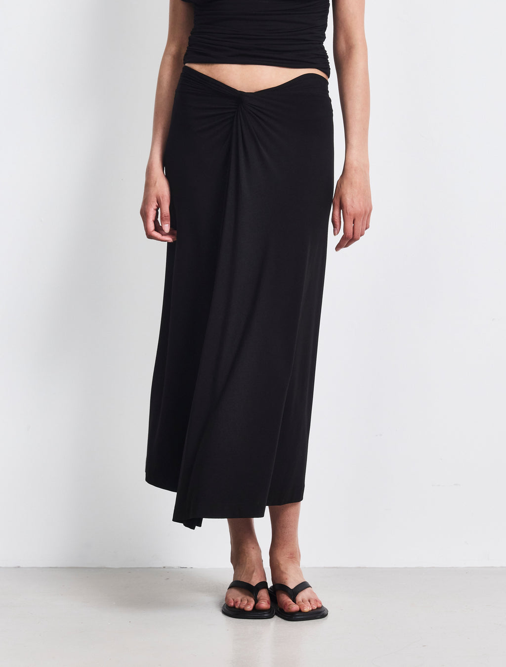 Ninety Percent – Sadie Twist Midi Skirt