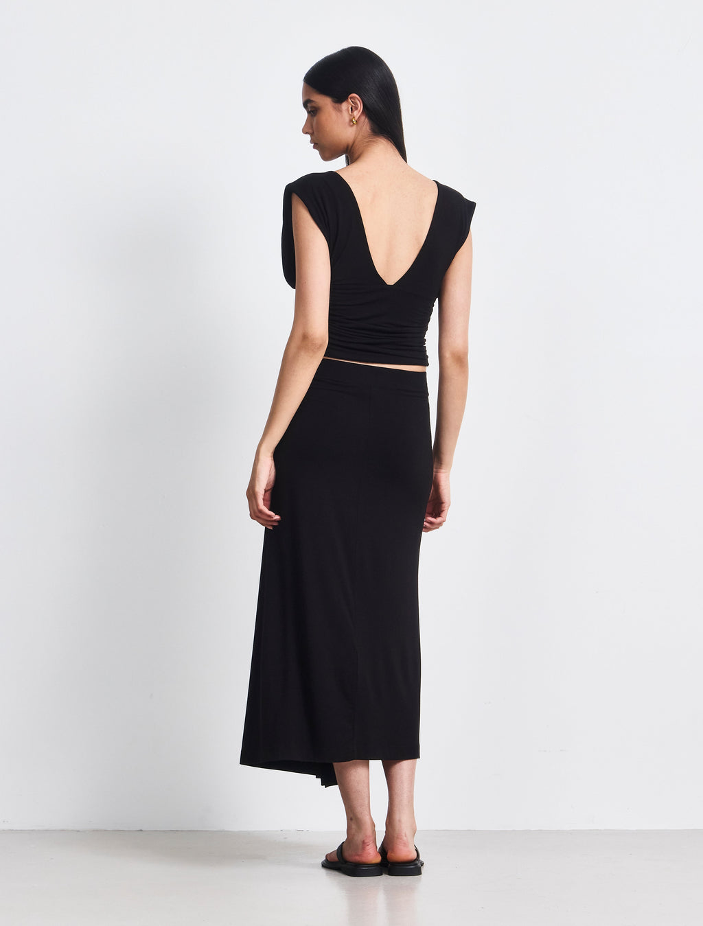Ninety Percent – Sadie Twist Midi Skirt