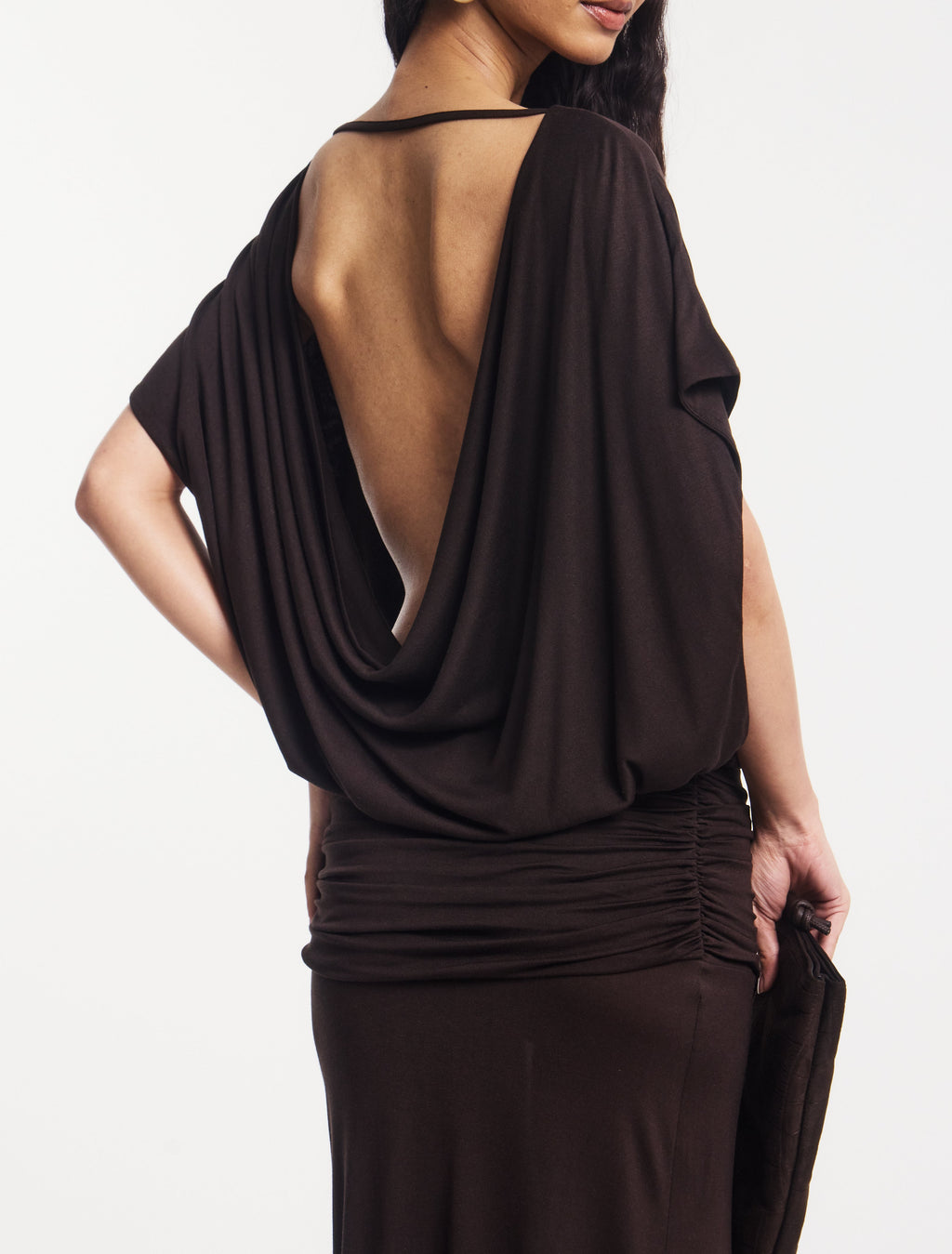 Ninety Percent – Ramona Blouson Maxi Dress