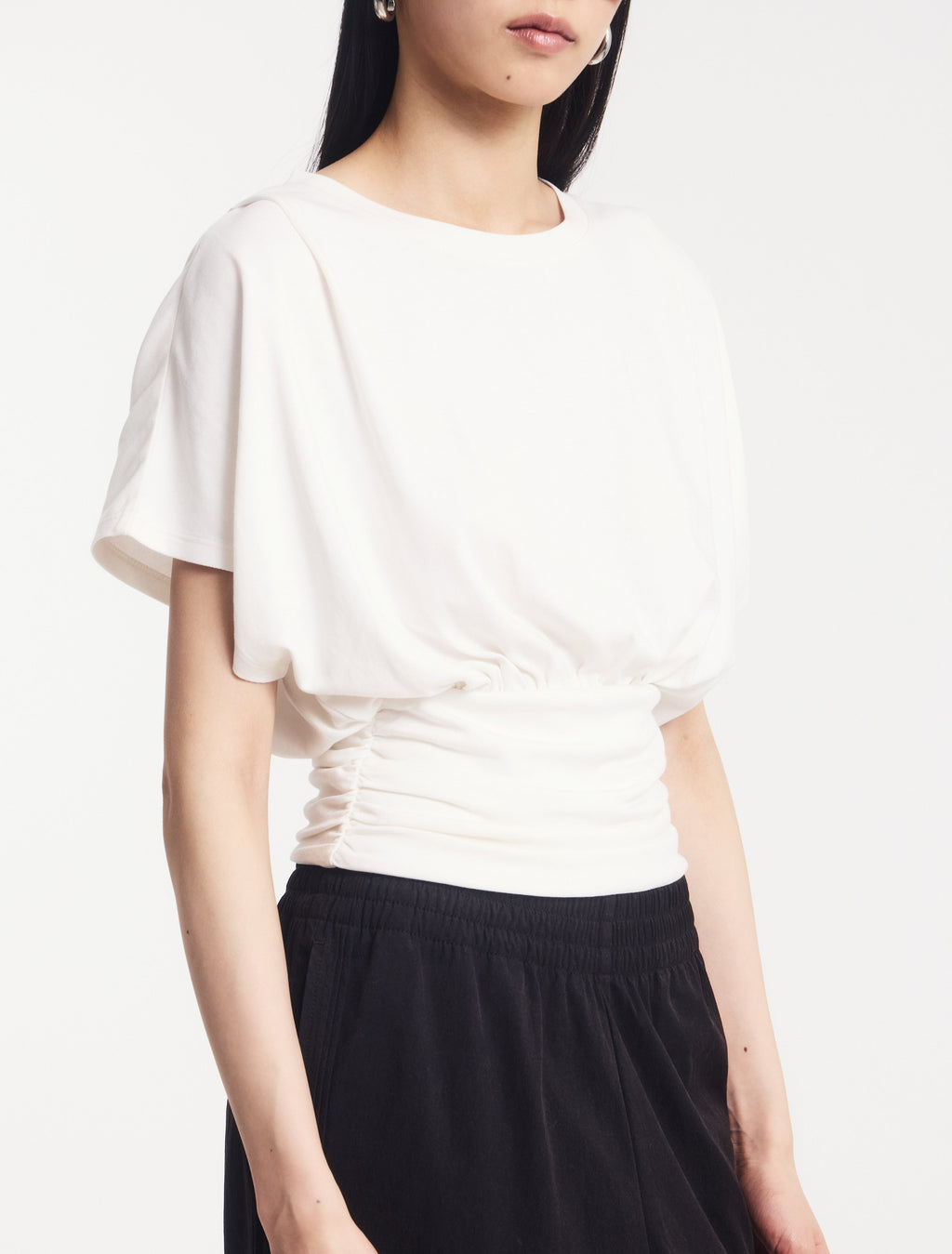 Ninety Percent – Wren Ruched Hem Tee