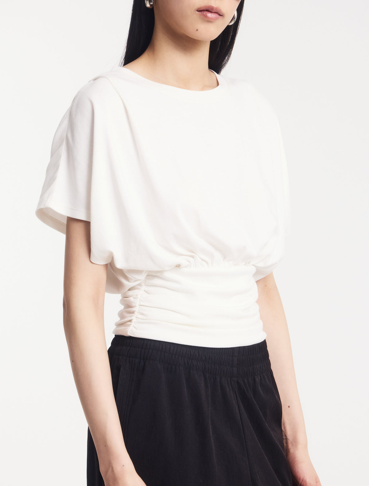 Ninety Percent – Wren Ruched Hem Tee