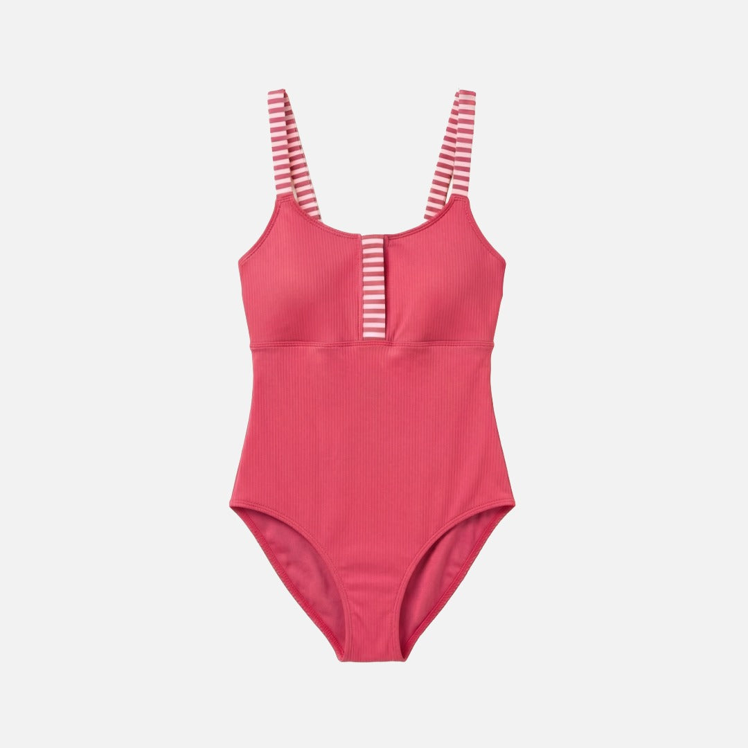 Pure Earth Collection – Women's Scoop Neck Swimming Costume | Pink