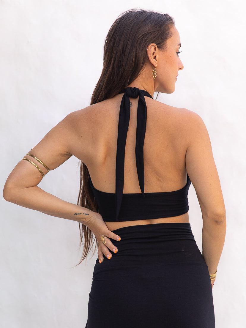 Gaia Top in Black Onyx — The Royal Codes