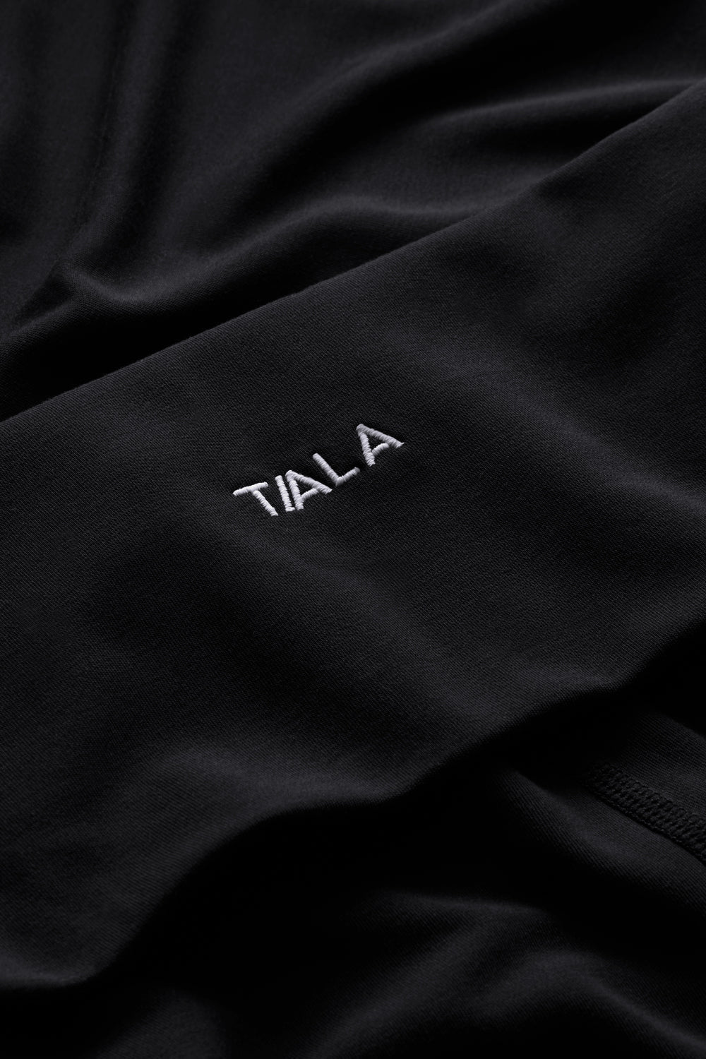 TALA – SoftSet Fold Waist Wide Leg Trouser | Black