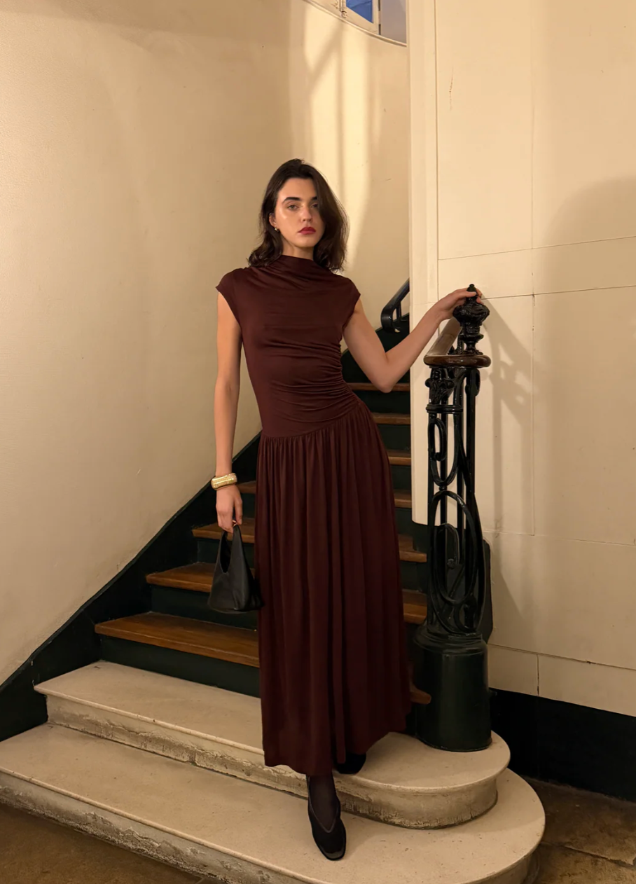 Ninety Percent – Priam Draped Dress