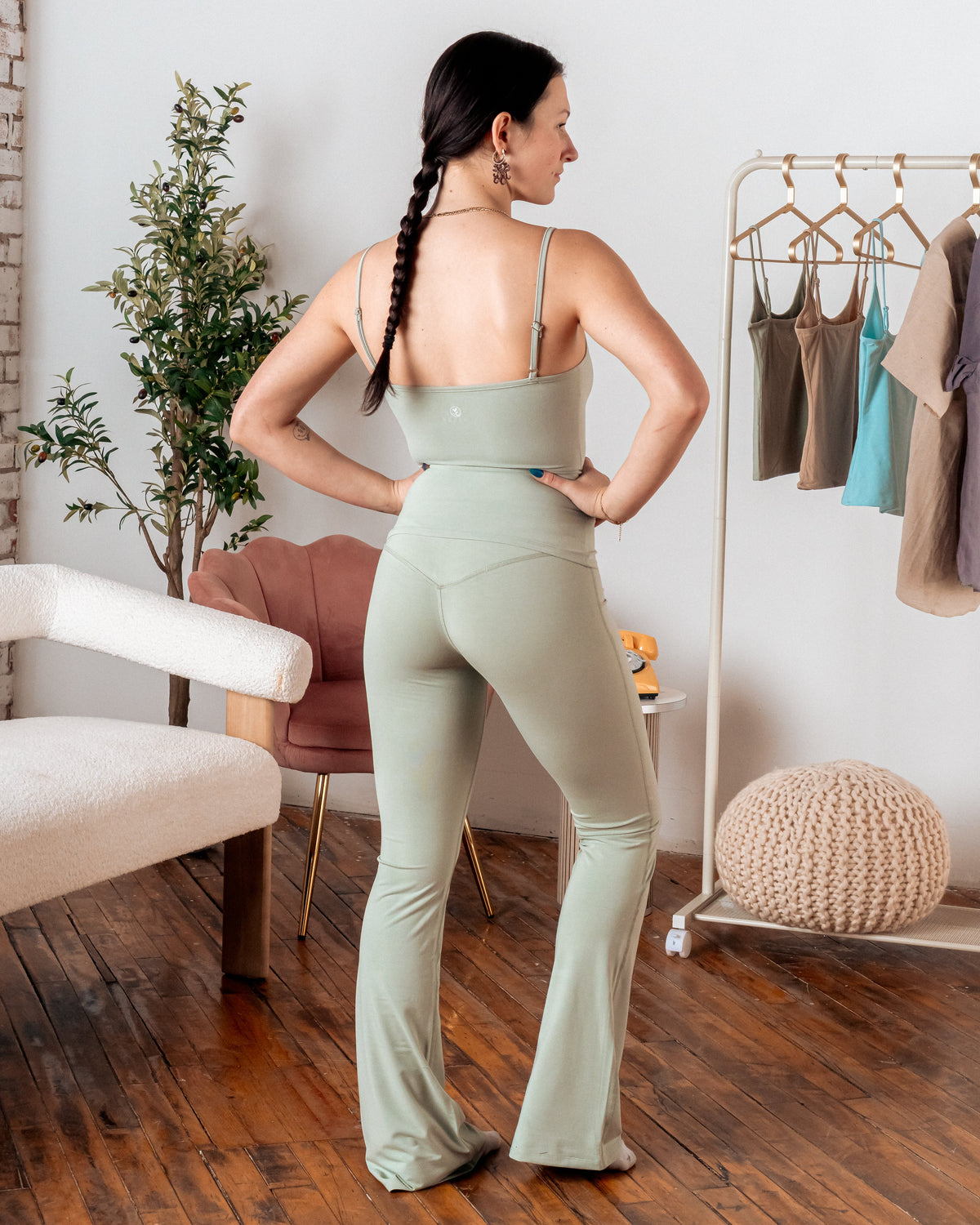 Solivina The Aurelia Flare Yoga Pants