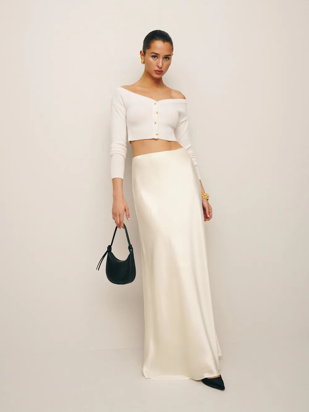 Reformation – Bella Silk Maxi Skirt