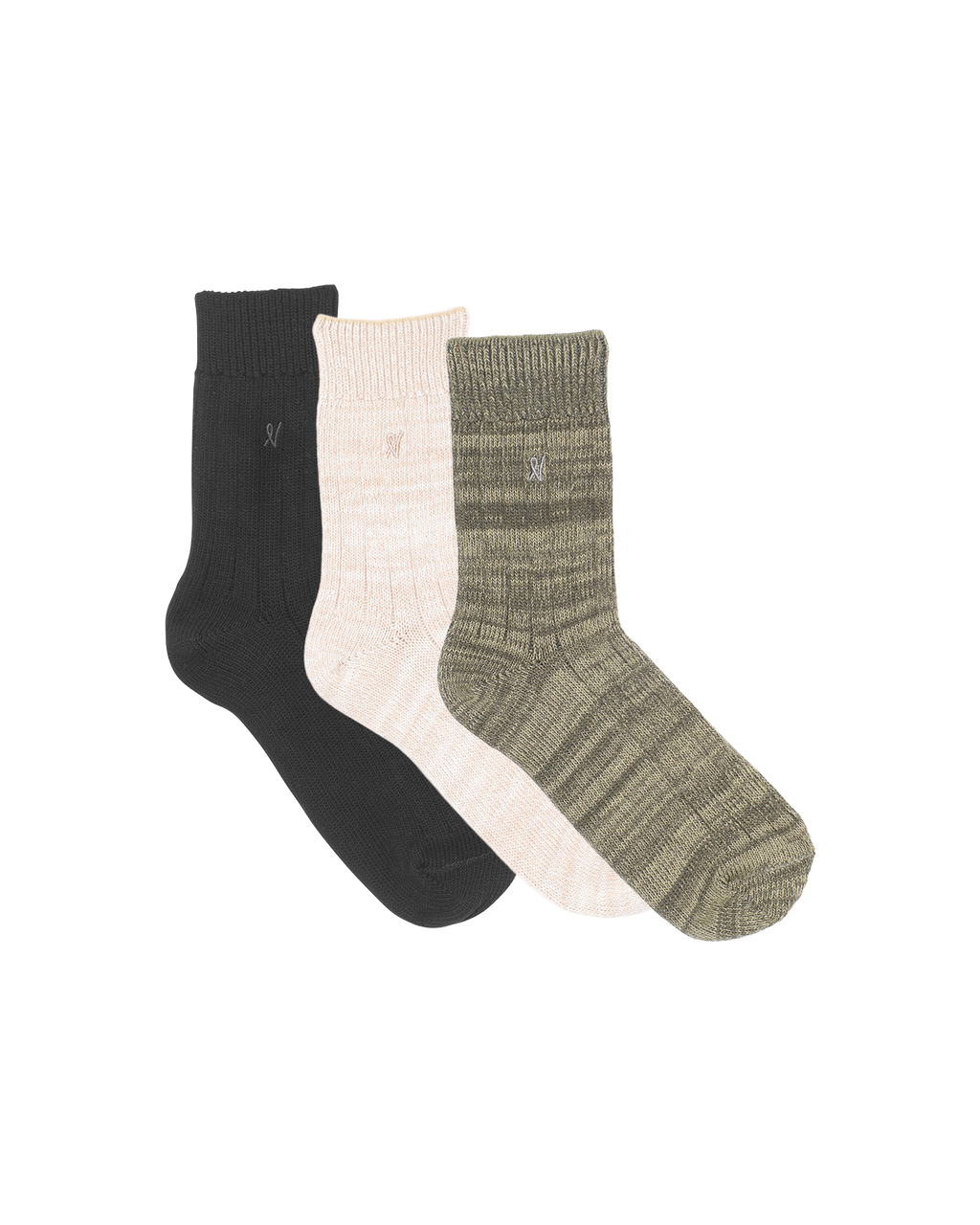 Nudea – The Organic Cotton Socks 3 Pack