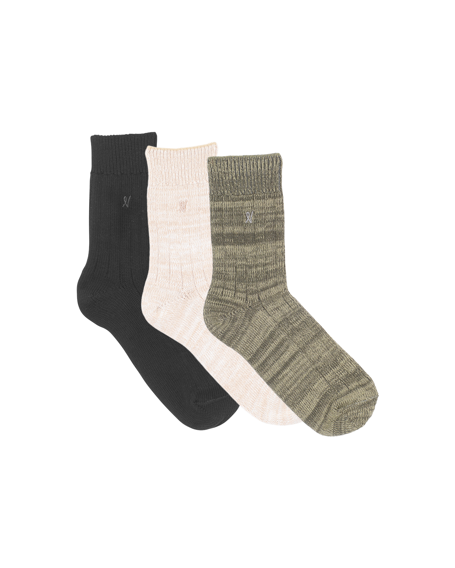 Nudea – The Organic Cotton Socks 3 Pack