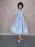 This is Unfolded – Lola Embroidered Relaxed Dress