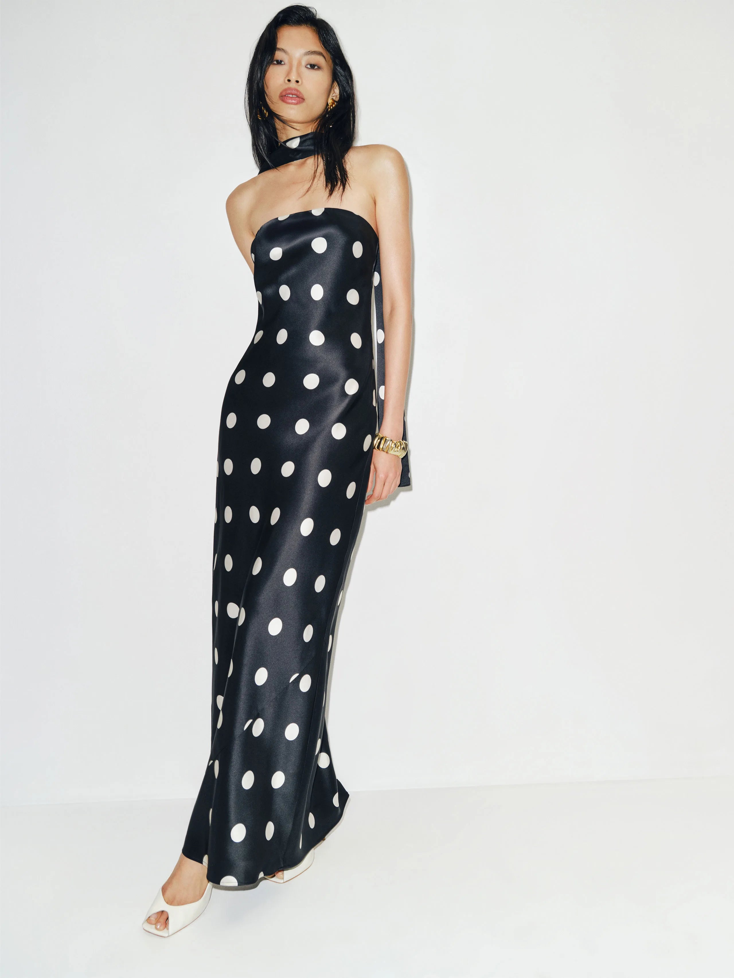 Reformation – Oren Silk Midi Dress