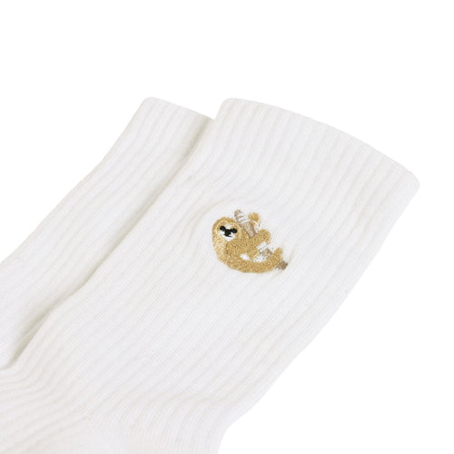 Bare Kind – Save the Sloths Ribbed Bamboo Socks